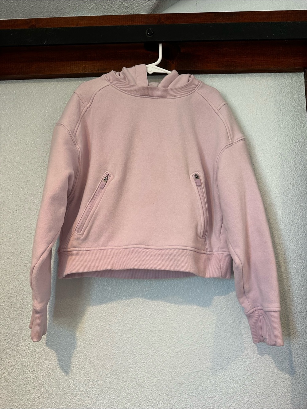 Athleta Girl x Simon Biles Pink Hooded Sweatshirt Size XS (6)
